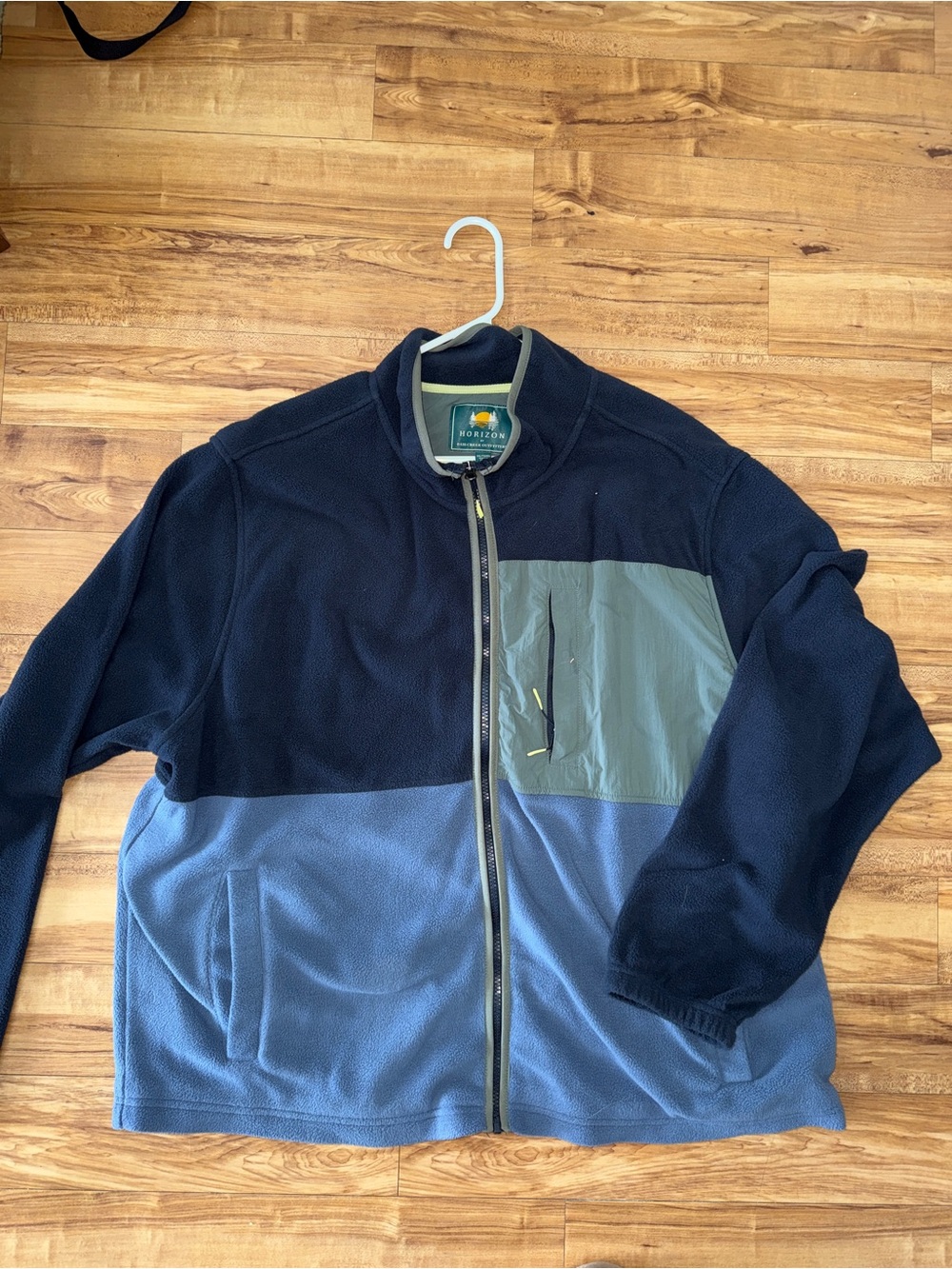 Zip up fleece jacket